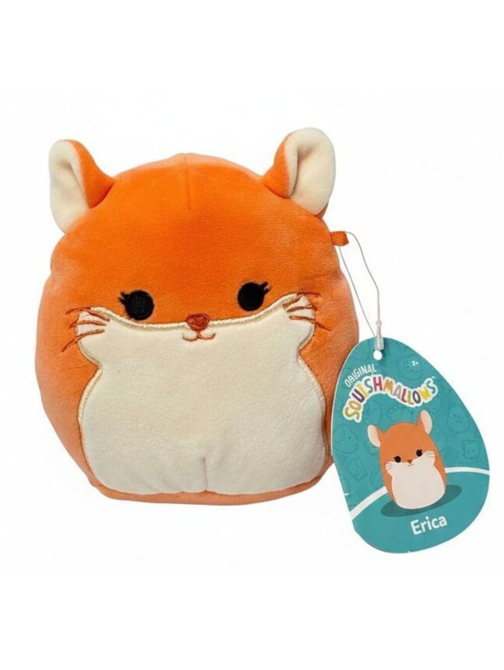 Original Squishmallows Erica the Hamster Plush Toy - Soft, Collectible Stuffed